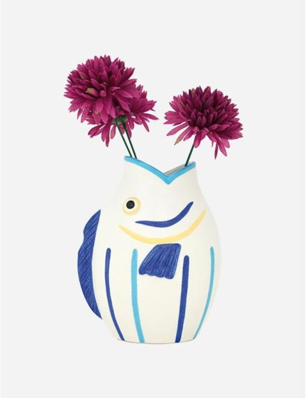 JARRON CON FORMA DE PEZ