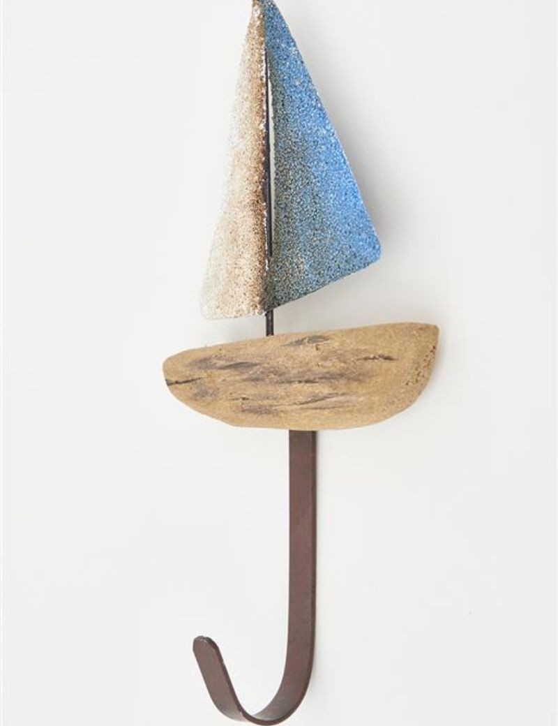 PERCHERO VELERO AZUL