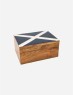 CAJA CON TAPA ESMALTADA BANDERAS MARINERAS