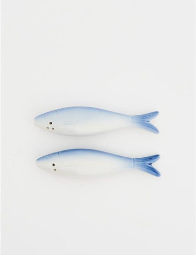 SET DE SALERO Y PIMENTERO PECES