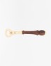 ABRIDOR MANGO MADERA LATON ANCLA