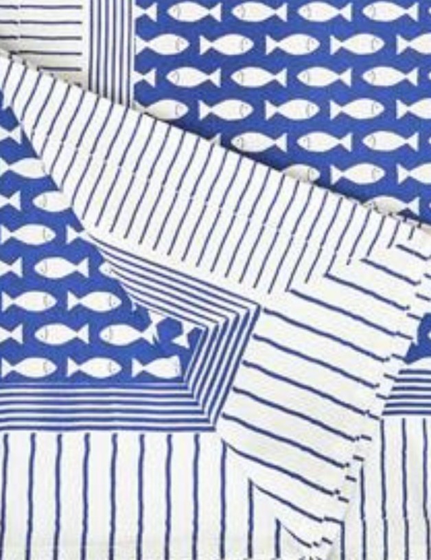 MANTEL DE MESA PECES