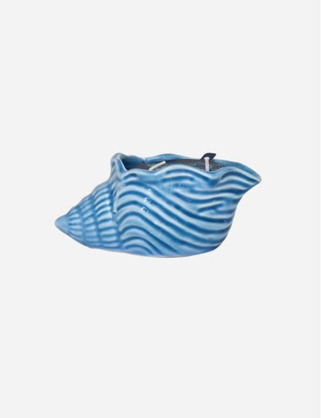 VELA DE CERÁMICA CARACOLA DE MAR